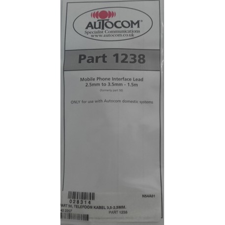 Autocom Part 50 - 1238